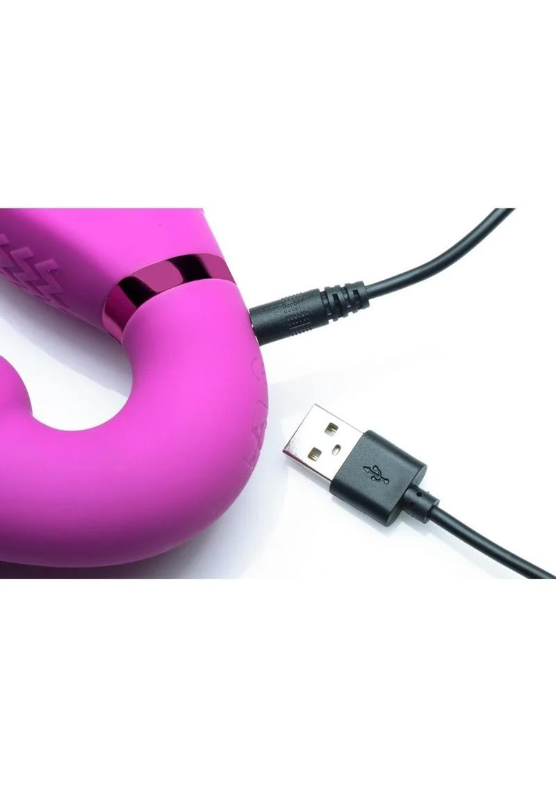 10X Evoke Ergo Fit Inflatable and Vibrating Strapless Strap On - Image 2