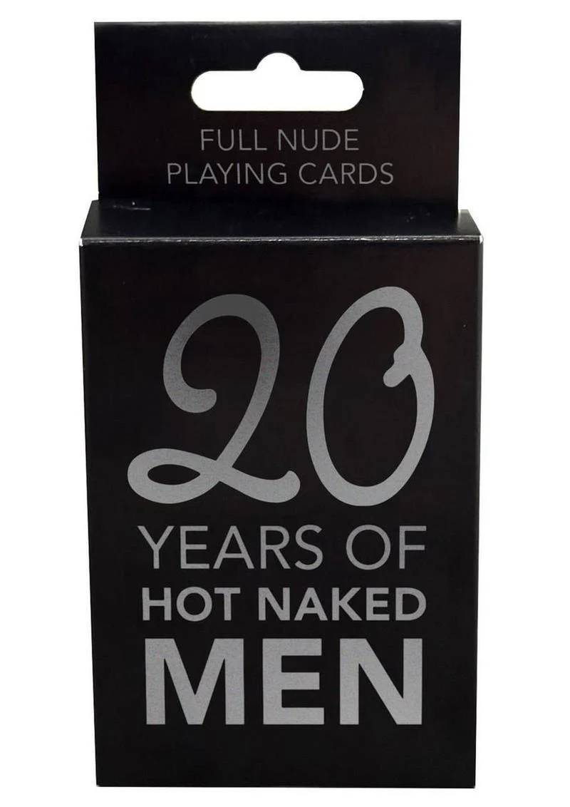 20 Years of Hot Naked Men Playing Cards - Image 2