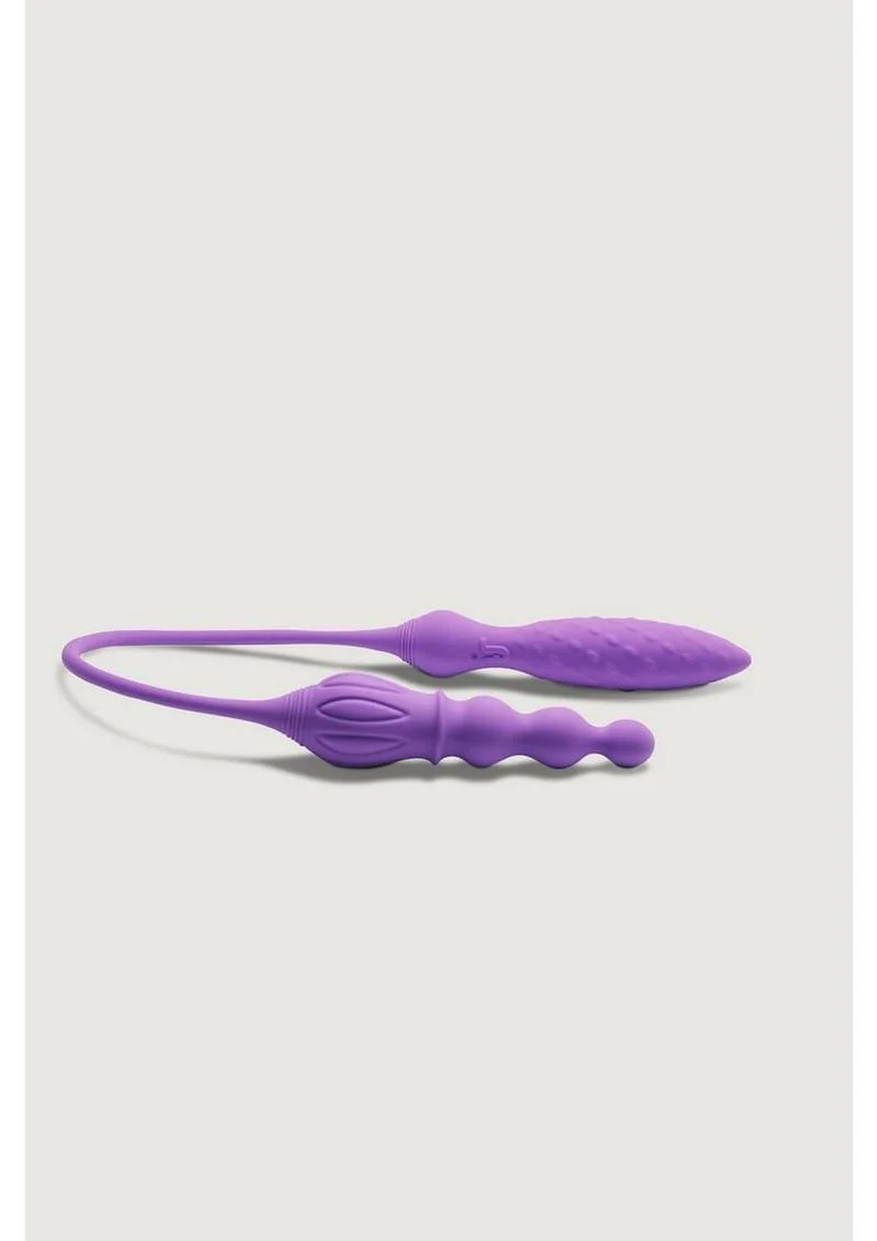 2x Silicone Double Vibrator With Remote Controller - Image 2