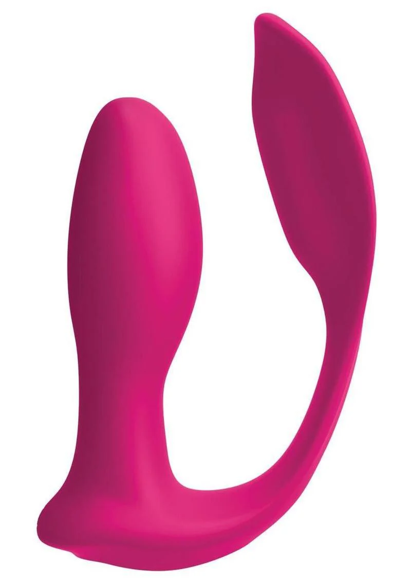 3Some Double Ecstasy Silicone Rechargeable Vibrator With Remote Control - Image 2