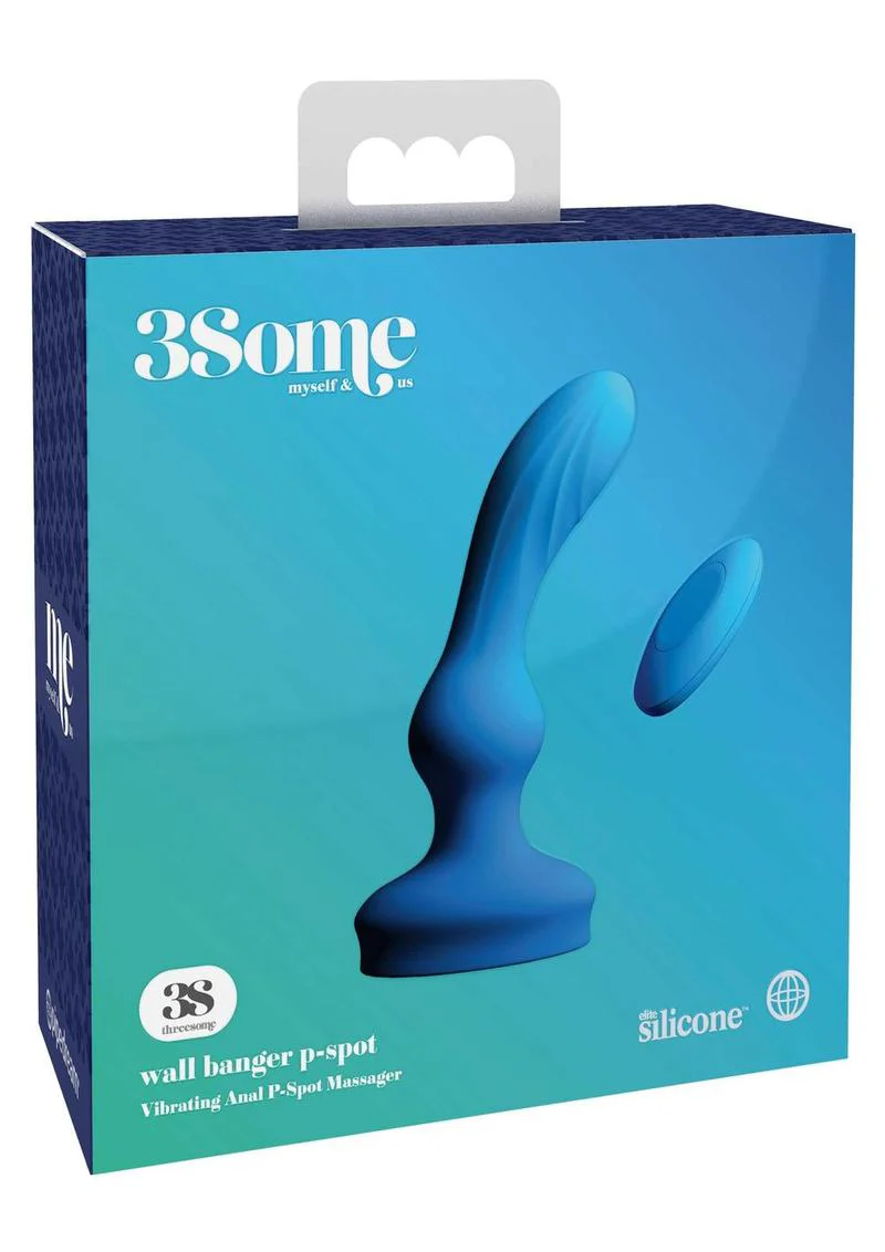 3Some Wall Banger P Spot Vibrating Anal Massager - Image 3