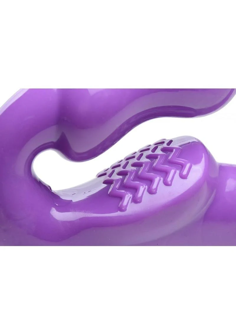 7X Revolver Thick Waterproof And Vibrating Strapless Strap-On - Image 2