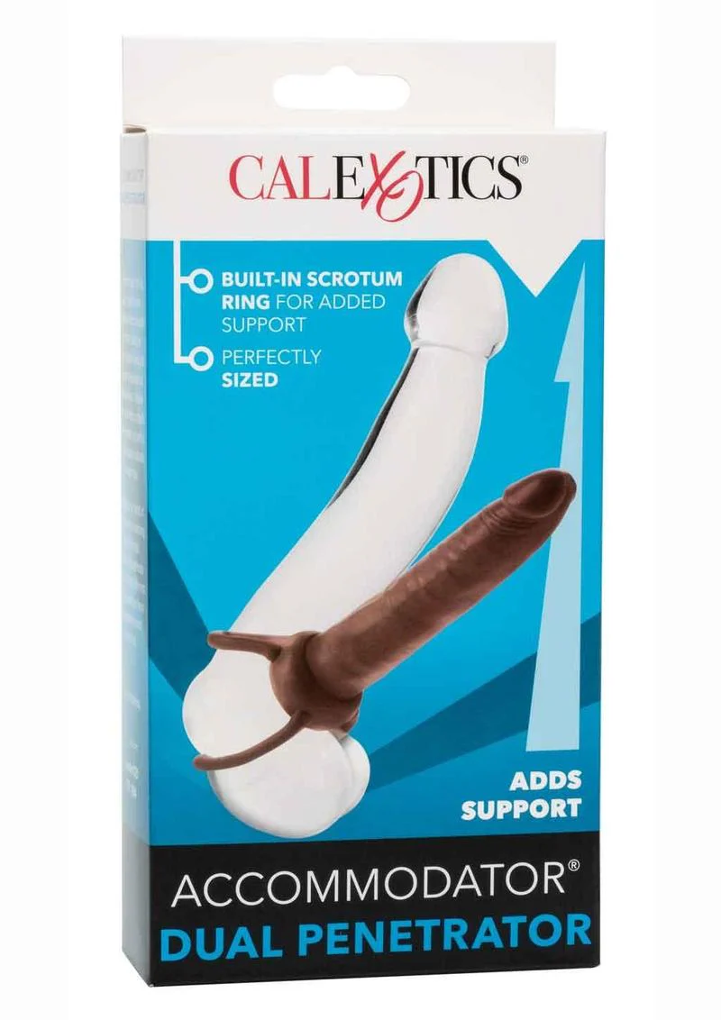 Accommodator Dual Penetrator With Built-in scrotum ring - Image 11