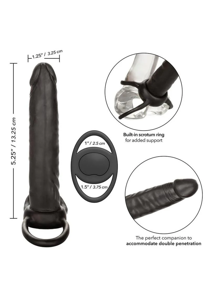 Accommodator Dual Penetrator With Built-in scrotum ring - Image 3