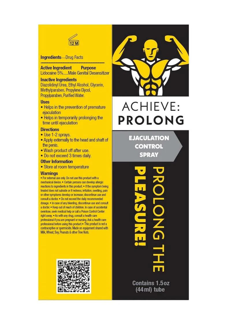 Achieve Prolong Ejaculation Control Spray Male Desensitizer - Image 4