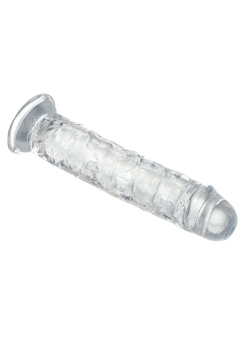 Adam And Eve Crystal Clear Dong Realistic Transparent Dildo - Image 2
