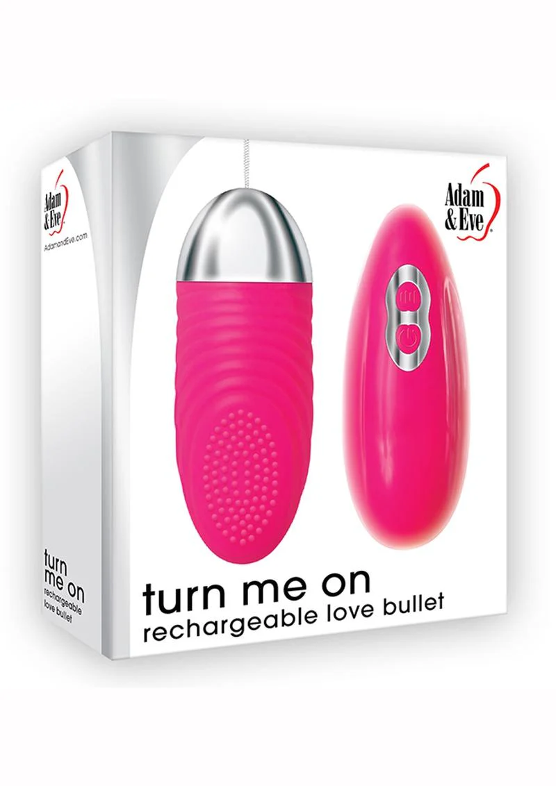 Adam & Eve Turn Me On Rechargeable Love Bullet Vibrators - Image 4