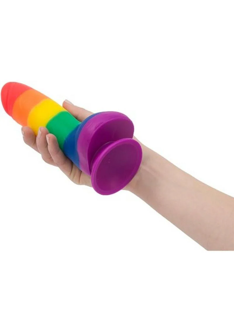 Addiction Justin Silicone Rainbow Dildo - Image 2