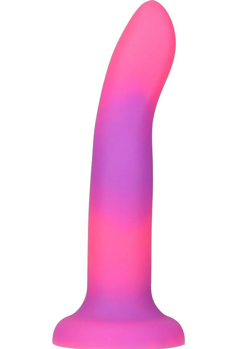 Addiction Rave Glow-in-the-Dark Bendable Silicone Dildo - Image 7