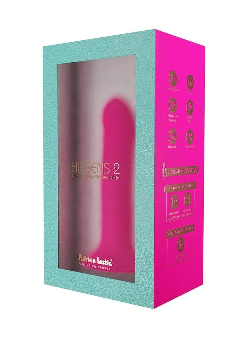 Adrien Lastic Hitsens 2 Dual Density Silicone Dildo - Image 4