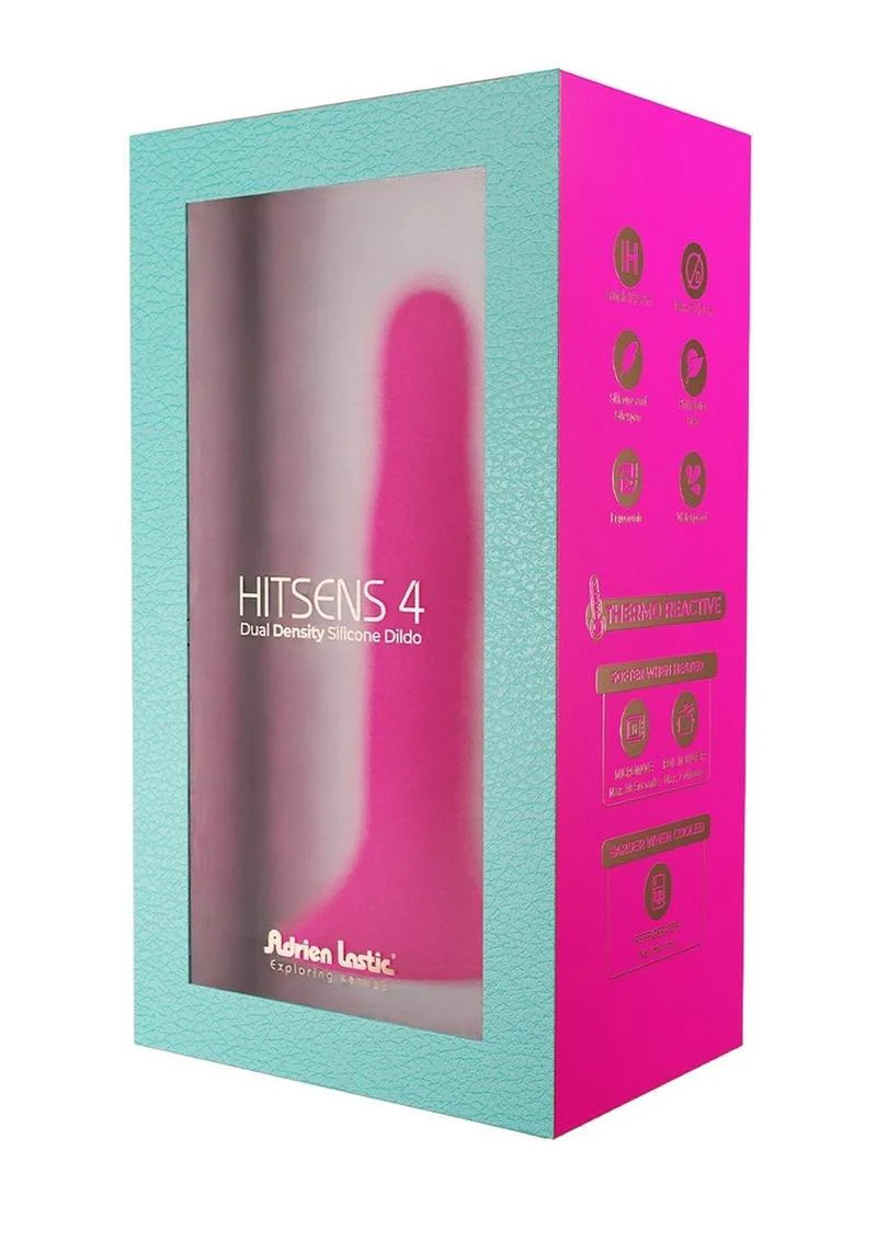Adrien Lastic Hitsens 4 Dual Density Silicone Dildo - Image 4