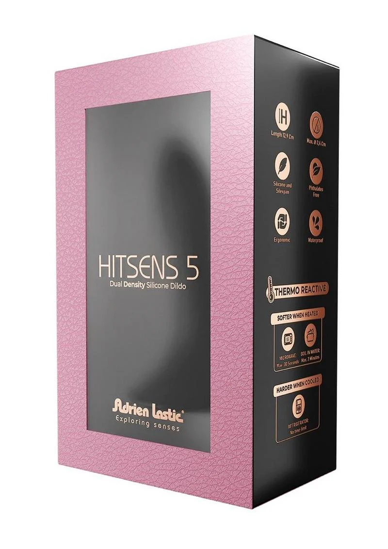 Adrien Lastic Hitsens 5 Dual Density Silicone Dildo - Image 4