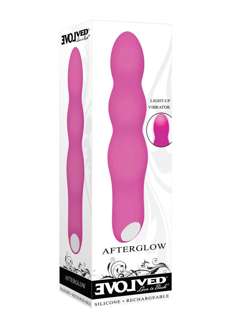 Afterglow Vibrator by Evolved Light-Up Silicone Toy - Image 3