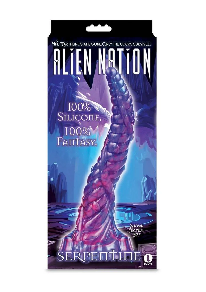 Alien Nation Serpentine Silicone Dildo – 100% Silicone Fantasy - Image 2