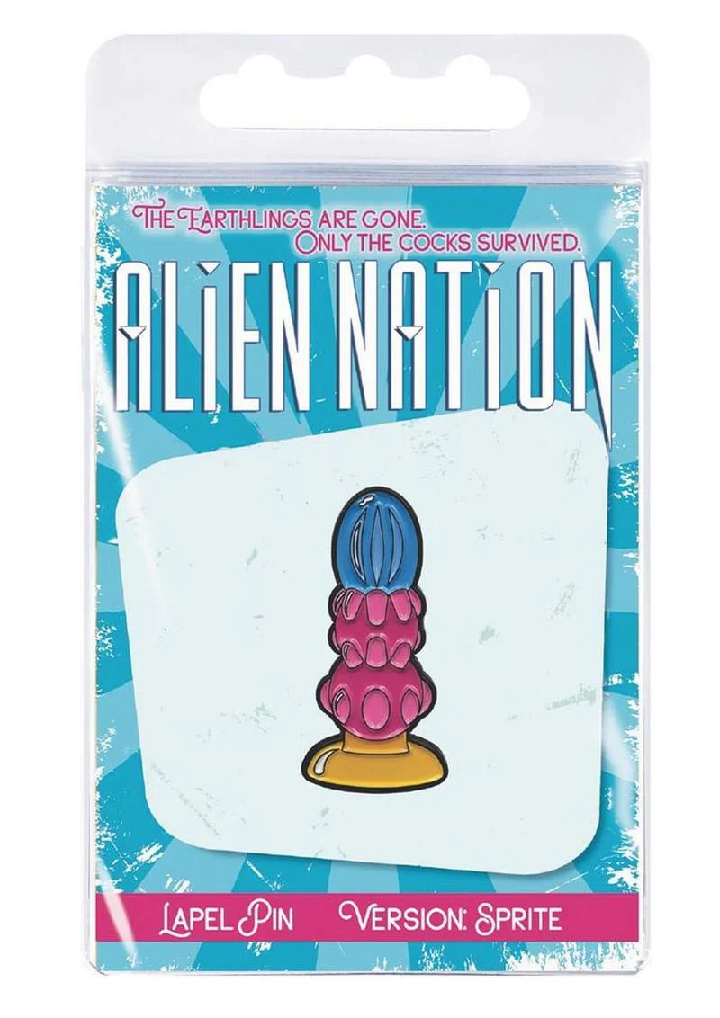 Alien Nation Sprite Enamel Lapel Pin - Image 4