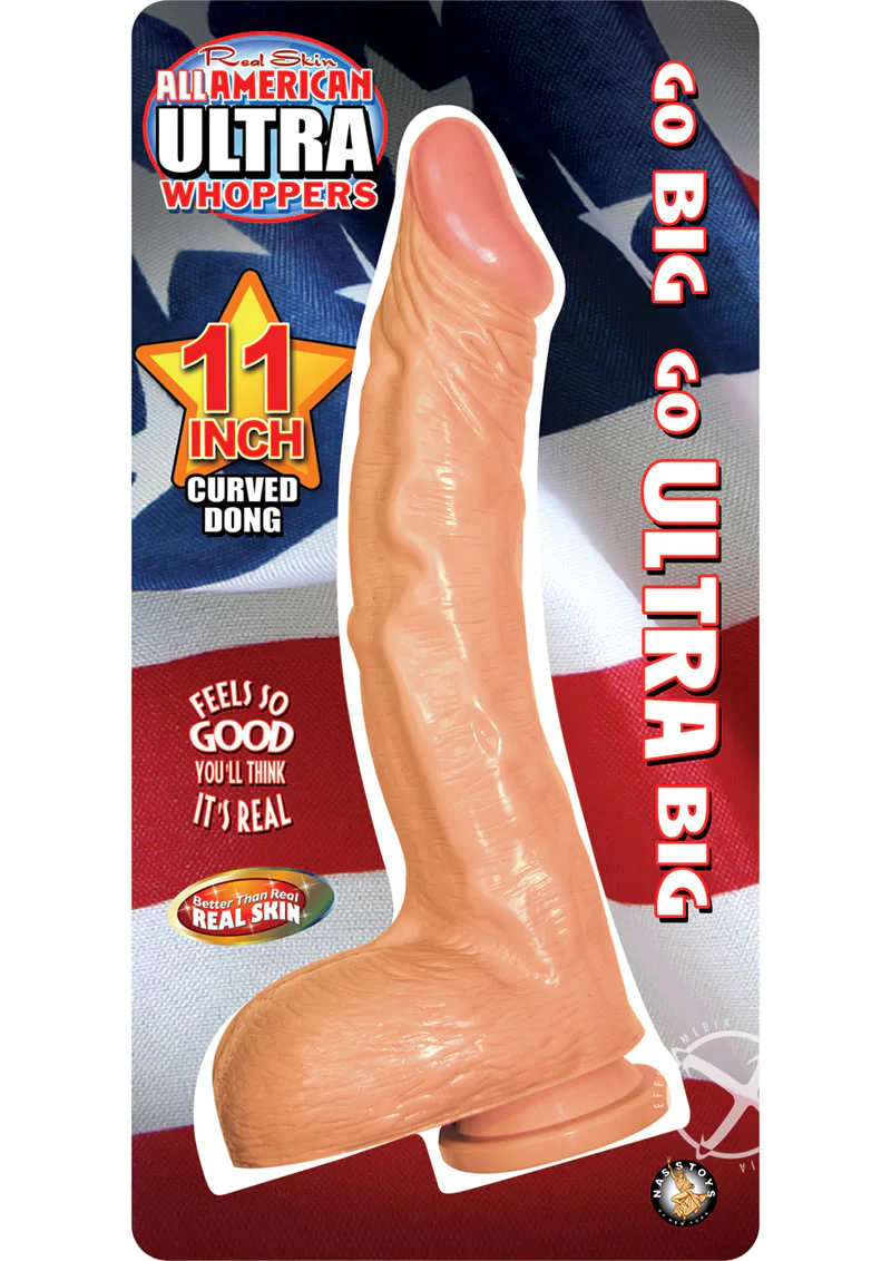 All American Ultra Whoppers 11 Inch Straight Dong Realistic Feel - Image 4