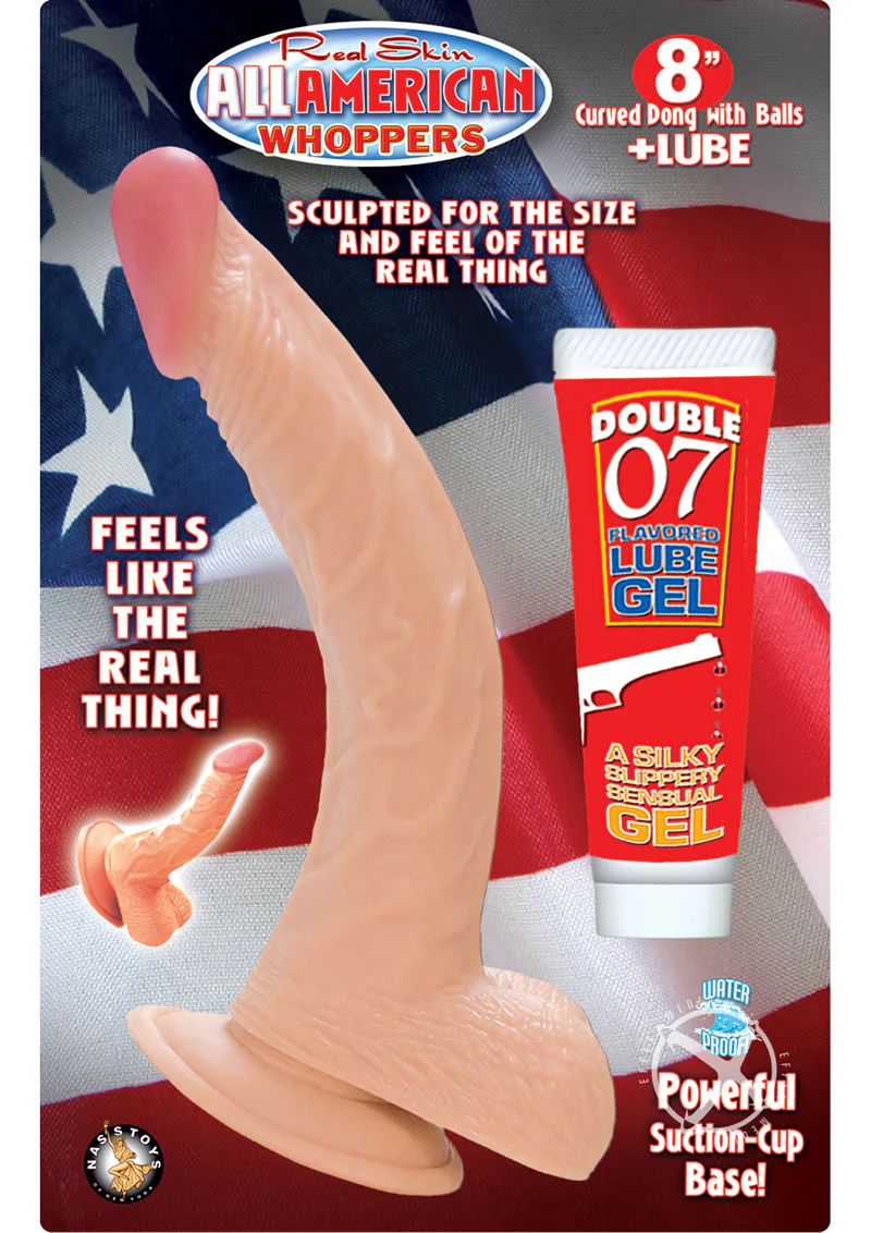 All American Whoppers Curved Anal Ese Lube - Image 4