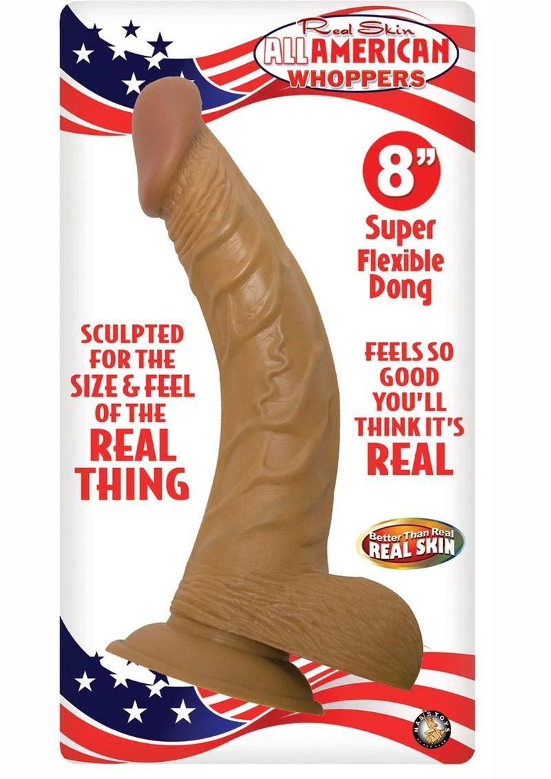 All American Whoppers Super Flexible Dong With Realistic Design - Image 4
