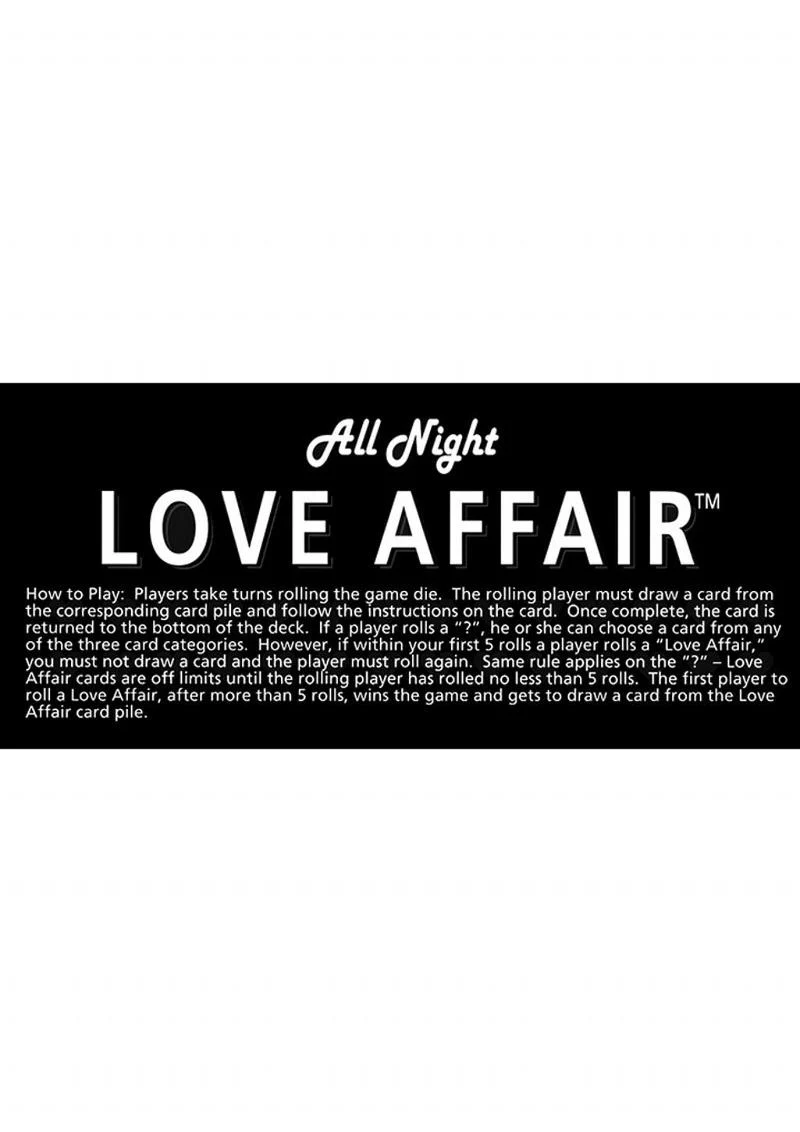 All Night Love Affair Card Game - Image 4