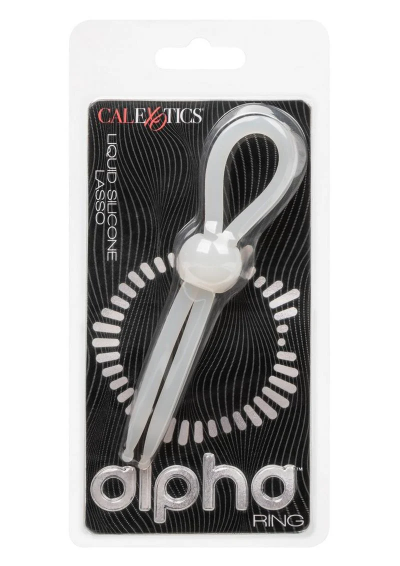 Alpha Liquid Silicone Lasso Cock Ring – Premium Silicone - Image 7