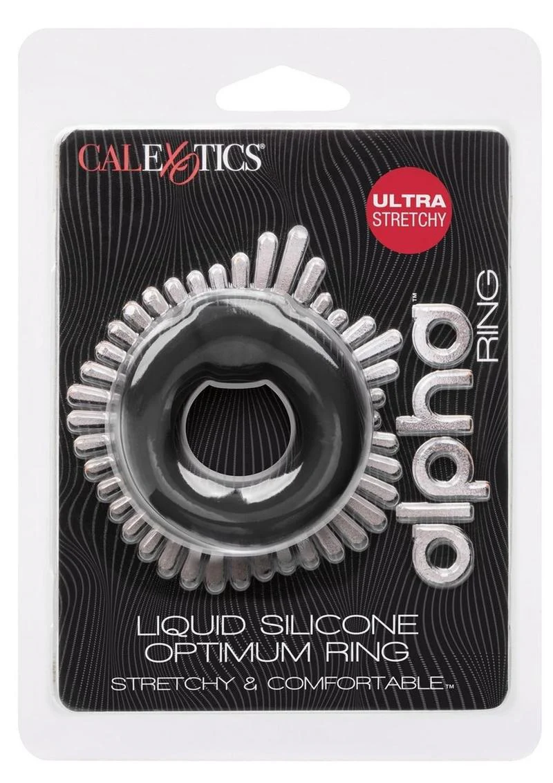 Alpha Liquid Silicone Optimum Ultra Stretchy Cock Ring - Image 3