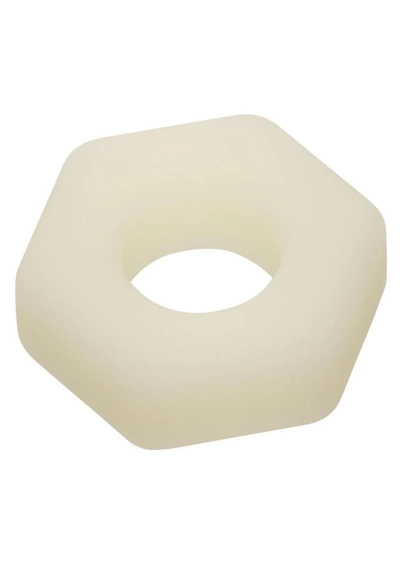Alpha Liquid Silicone Prolong Sexagon Ring - Image 2