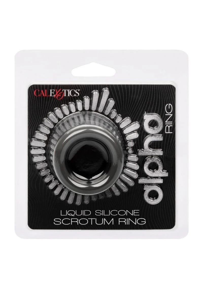 Alpha Liquid Silicone Scrotum Comfortable Stretchy Ring - Image 4
