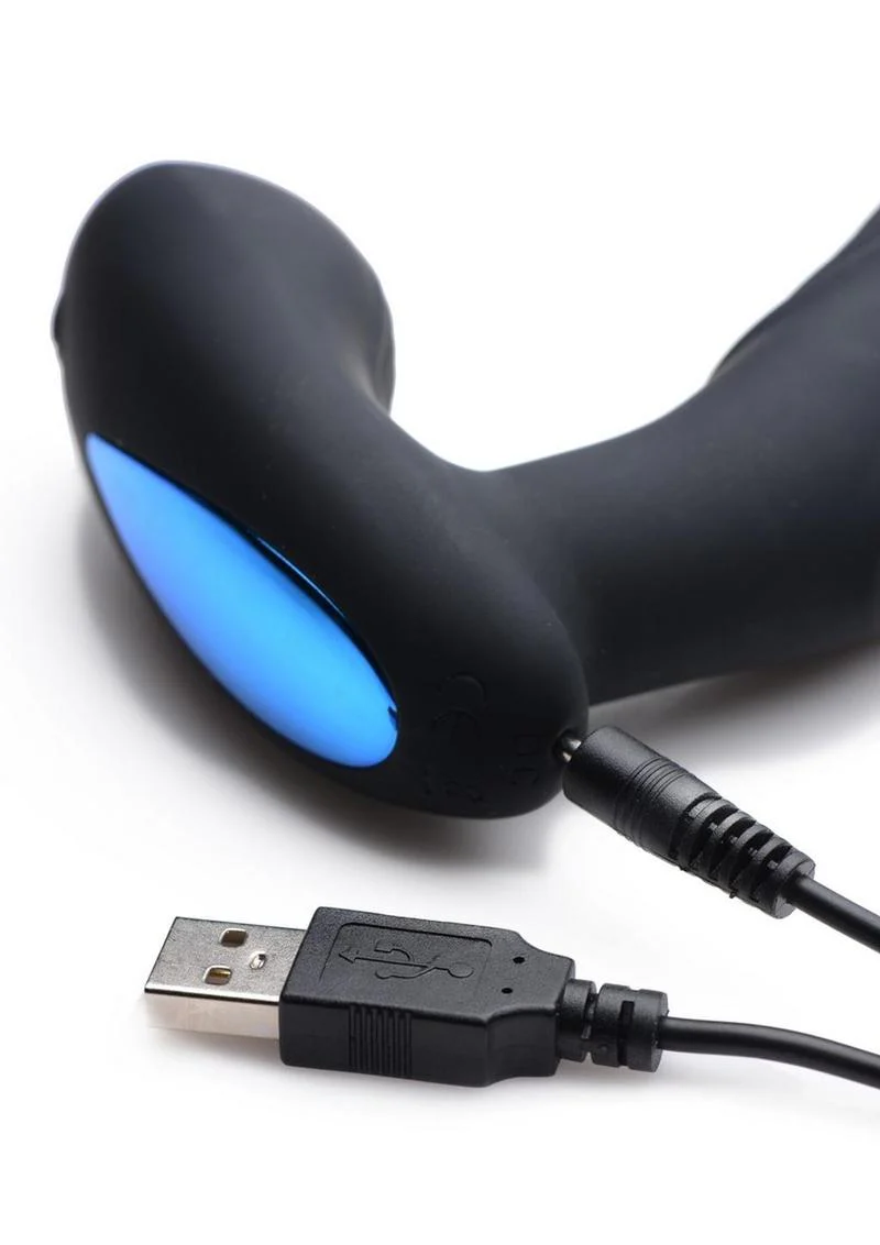 Alpha-Pro 7X P-Thump Tapping Prostate Stimulator Rechargeable Silicone - Image 2