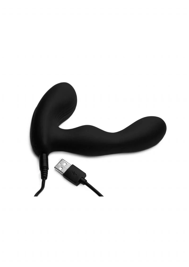 Alpha Pro P-Stroke Silicone Prostate Stimulator with Stroking Shaft - Image 2