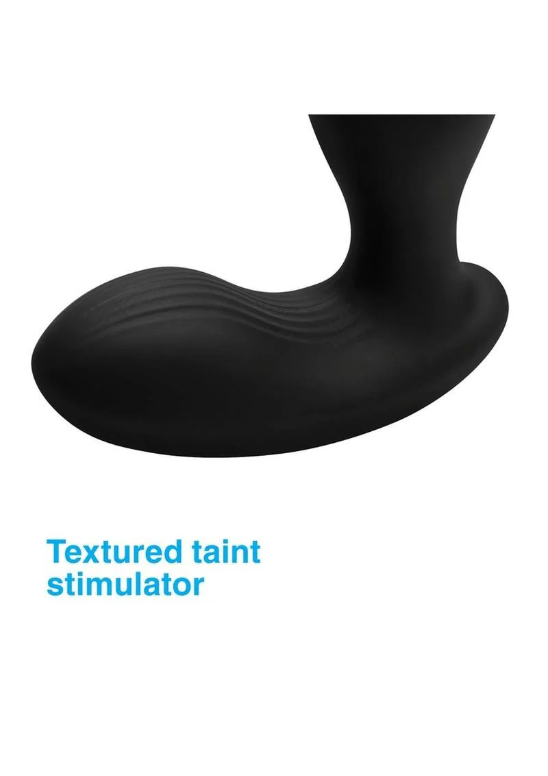 Alpha Pro P-Stroke Silicone Prostate Stimulator with Stroking Shaft - Image 3