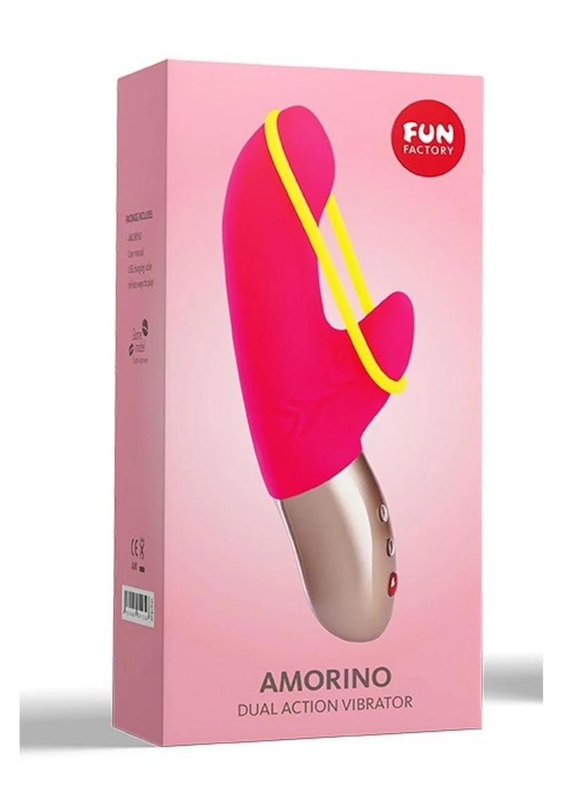 Amorino Dual Action Rechargeable Vibrator Design - Image 7