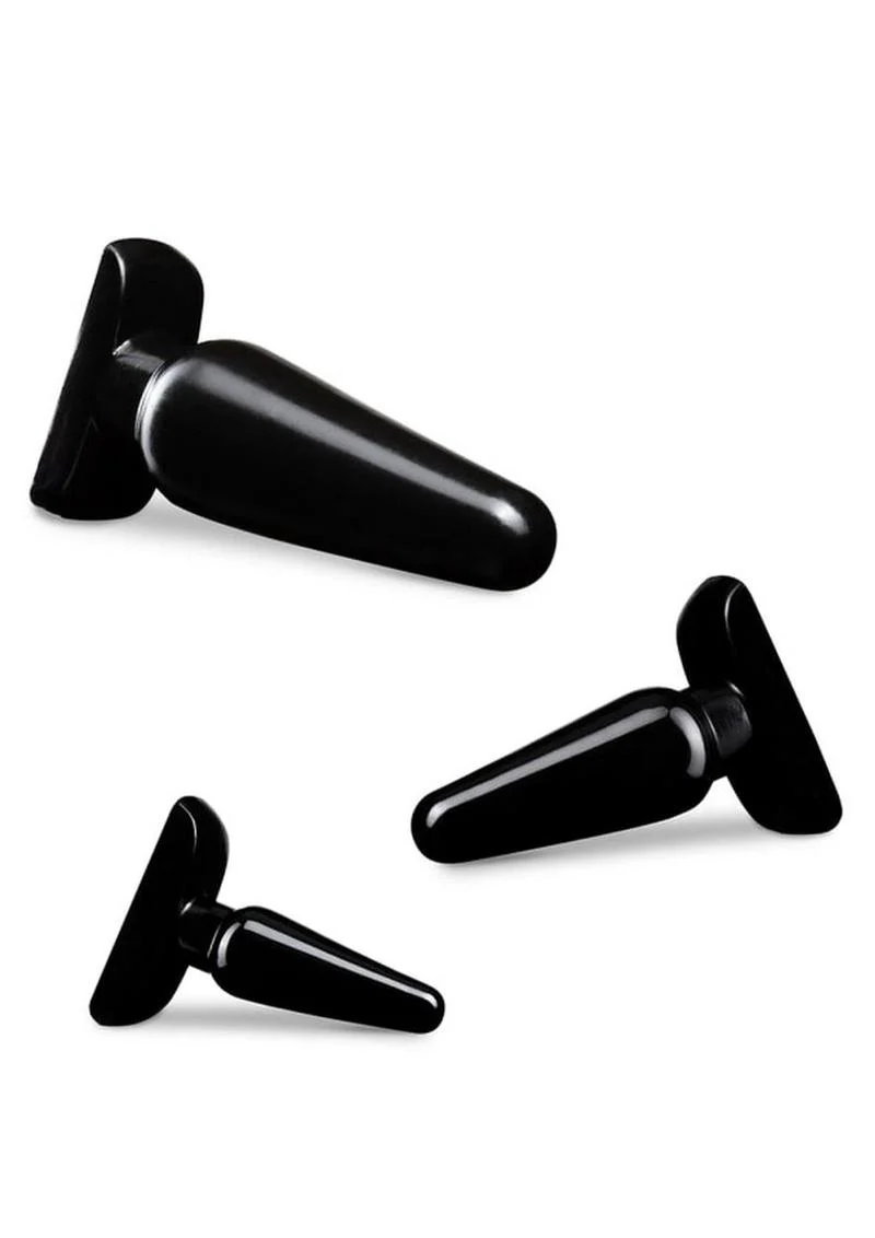 Anal Adventures Basic Plug Kit 3 Sizes Body Safe - Image 2