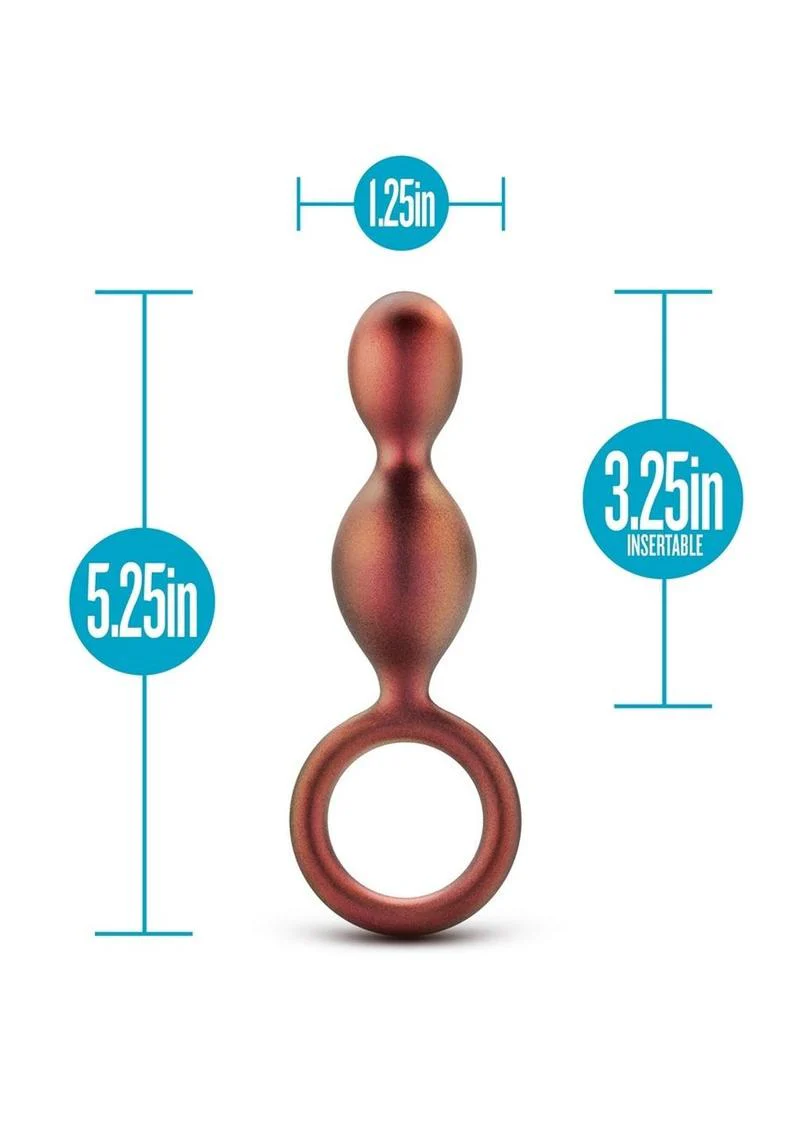 Anal Adventures Matrix Duo Loop Silicone Plug - Image 3