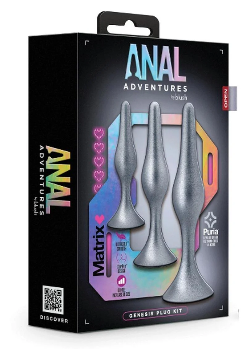 Anal Adventures Matrix Genesis Plug Kit - Image 4