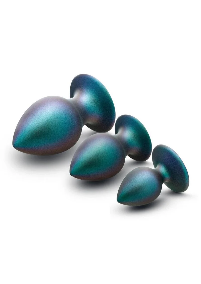Anal Adventures Matrix Metaverse Plug Kit 3-Piece Silicone Set - Image 2