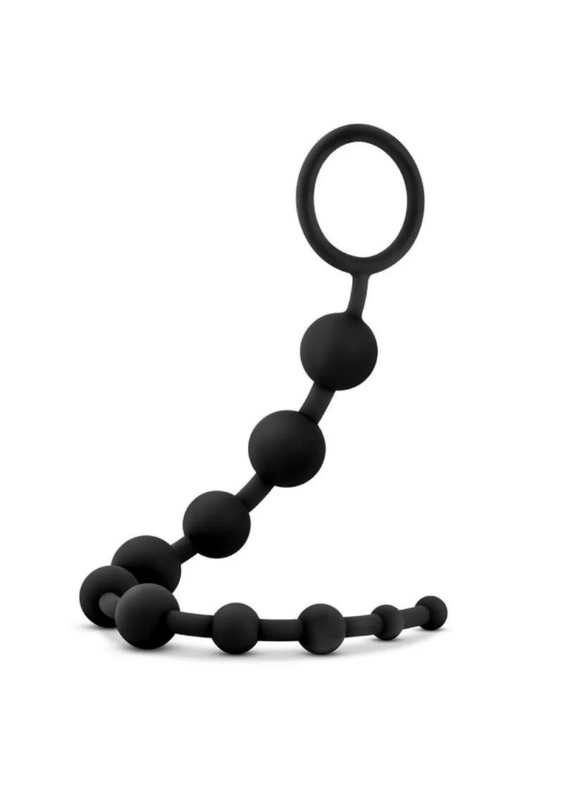 Anal Adventures Platinum Anal Beads - Image 2