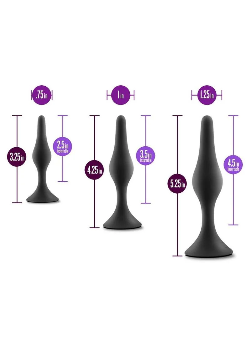 Anal Adventures Platinum Beginner Plug Kit - Image 3