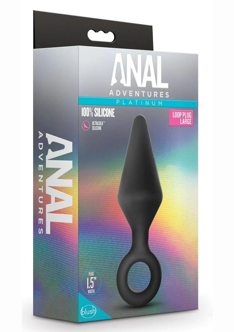 Anal Adventures Platinum Loop Plug - Image 6