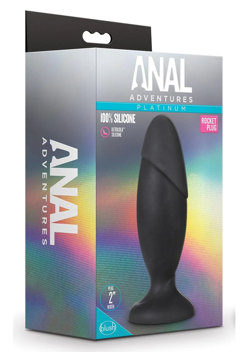 Anal Adventures Platinum Rocket Plug - Image 4