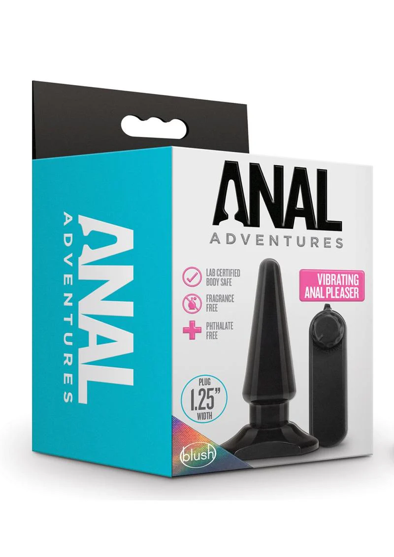 Anal Adventures Vibrating Anal Pleaser - Image 3