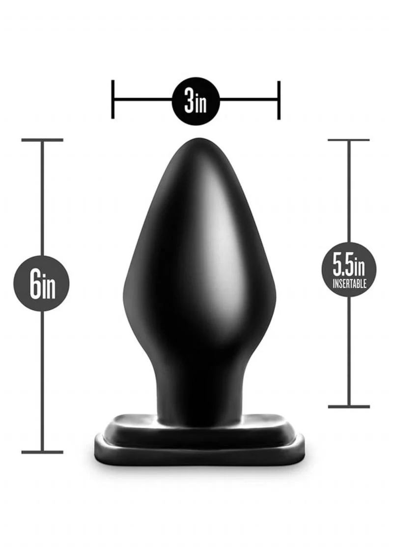 Anal Adventures XXL Wide Lab Certified Butt Plug - Image 3