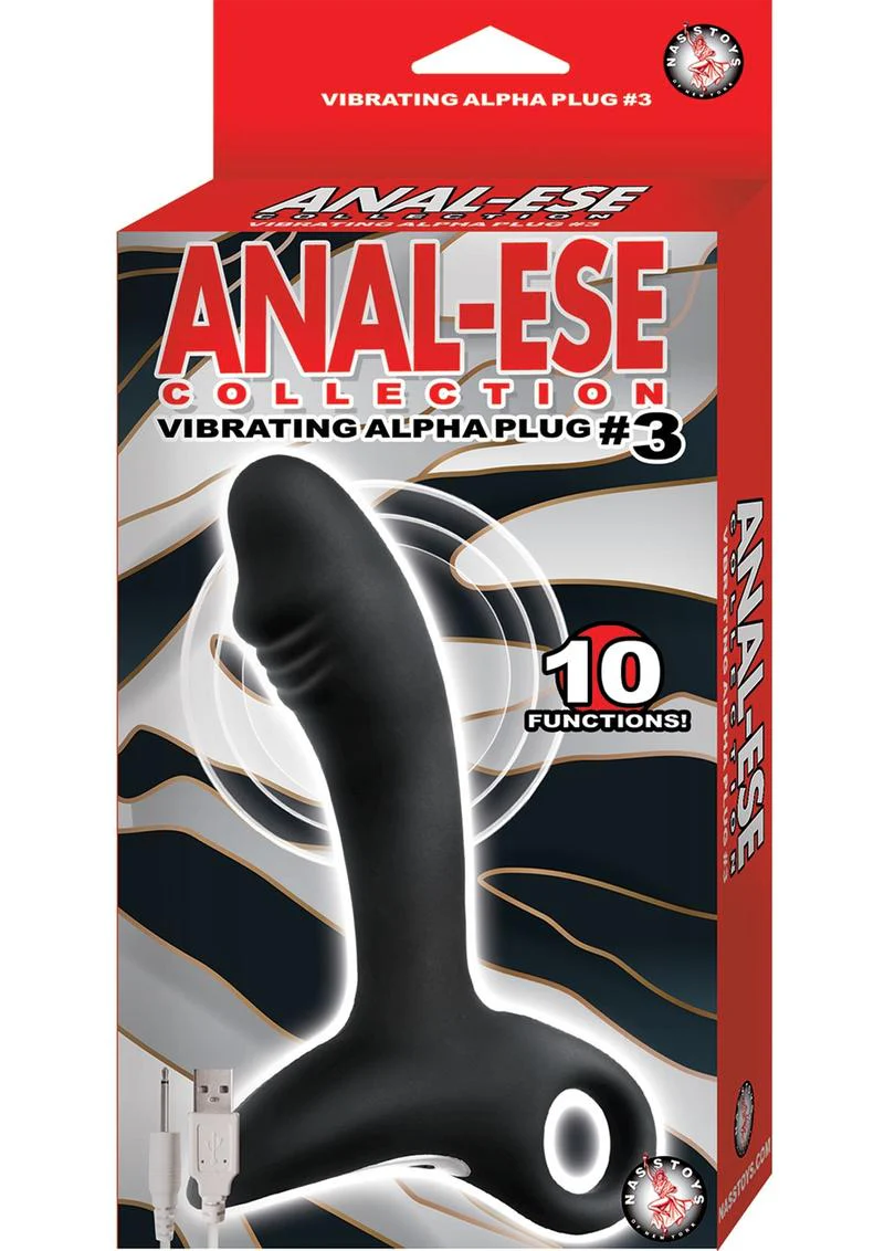 Anal Ese Collection Alpha Silicone Prostate Plug - Image 2