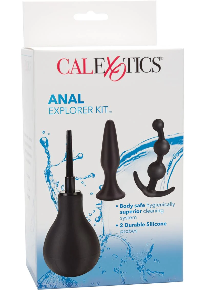 Anal Explorer Kit Silicone Probes And Hygienic Douche - Image 4