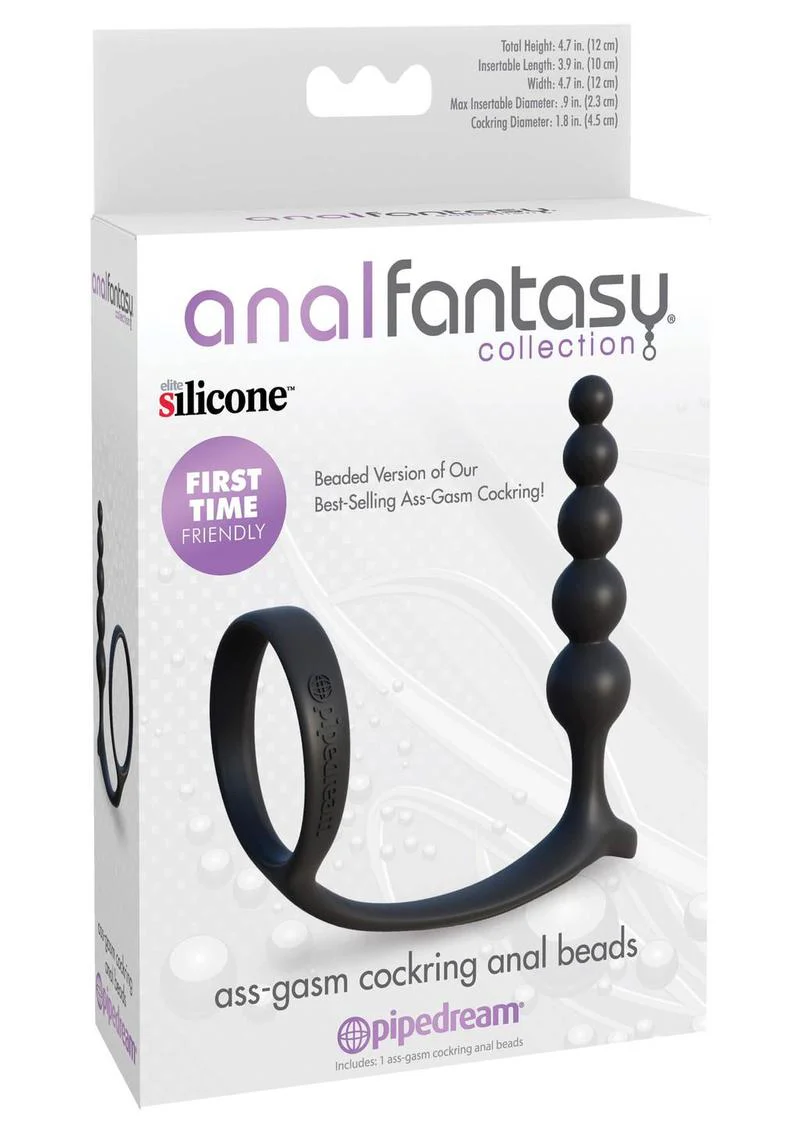 Anal Fantasy Collection Ass Gasm Silicone Cockring - Image 3
