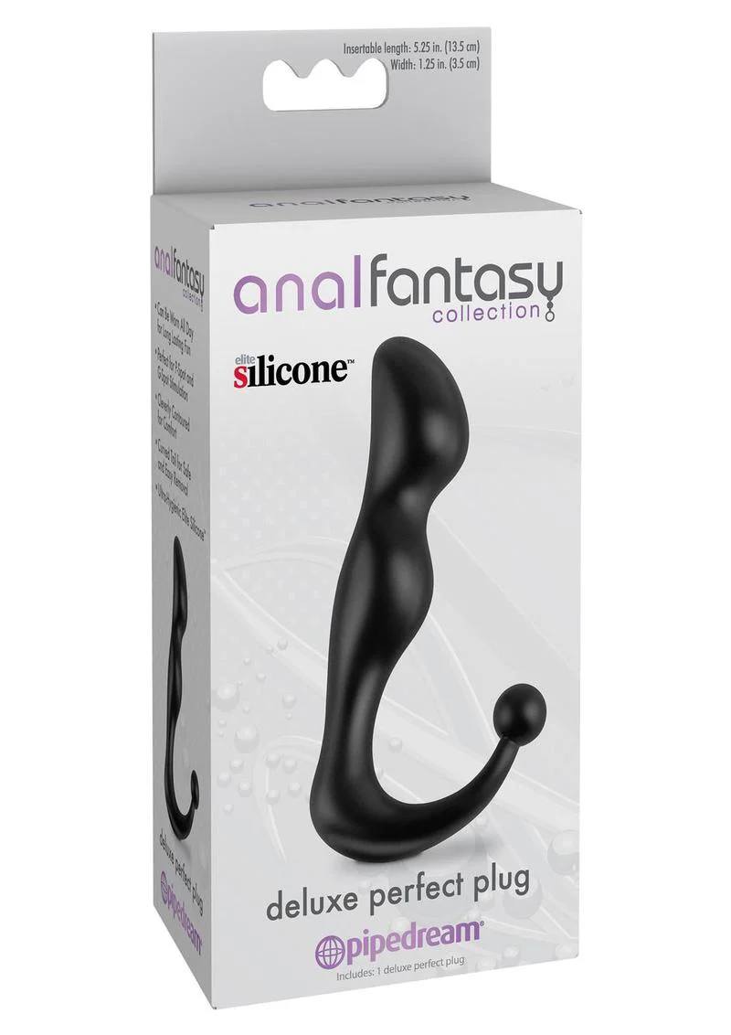 Anal Fantasy Collection Deluxe Perfect Silicone Plug - Image 3