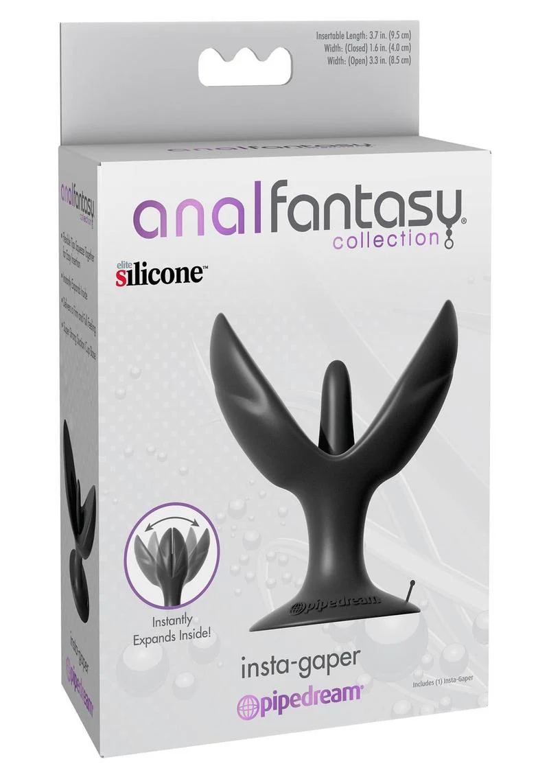 Anal Fantasy Collection Insta-Gaper Silicone Plug Expander - Image 3