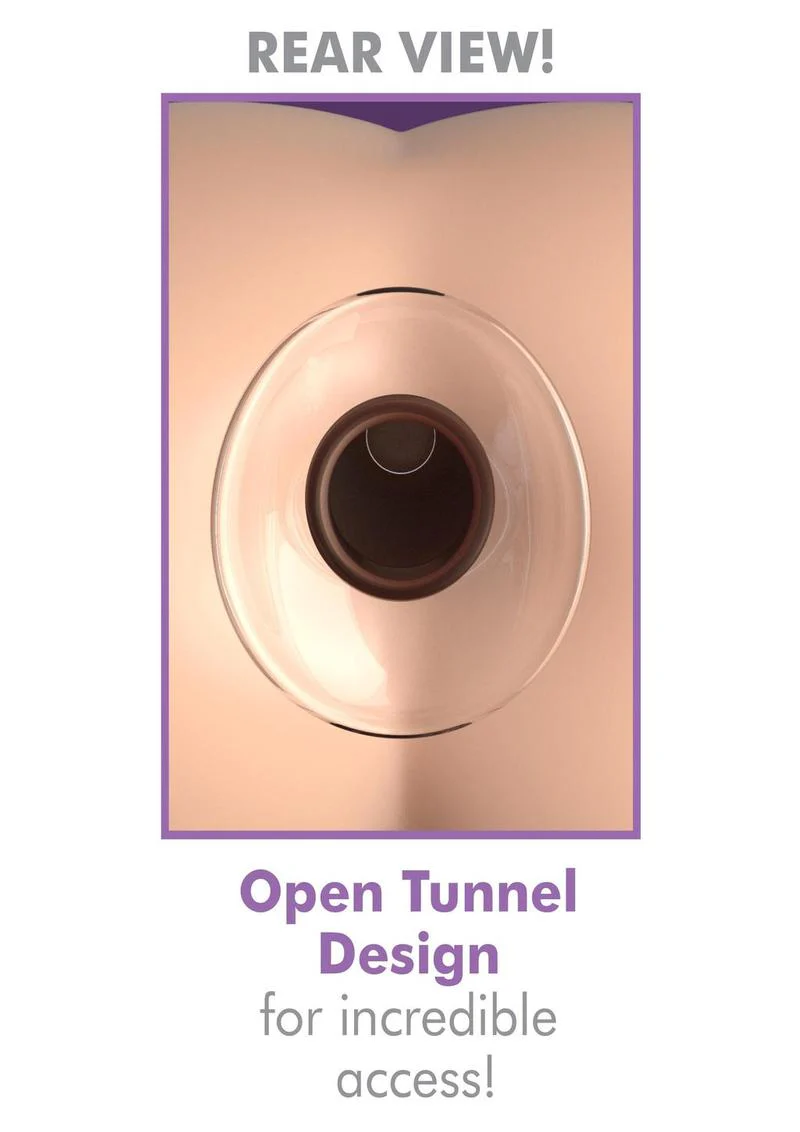 Anal Fantasy Elite Beginner’s Anal Gaper Tunnel Plug Clear - Image 2