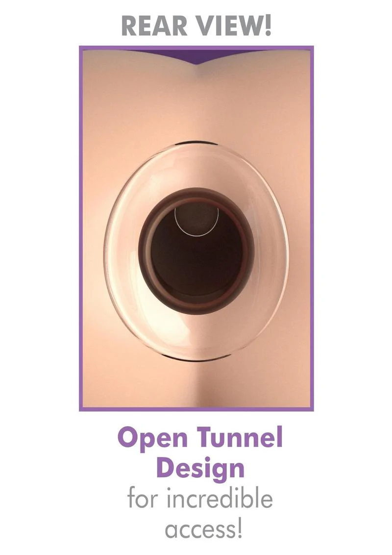 Anal Fantasy Elite Large Anal Gaper Tunnel Plug with Wide Open View - Image 2