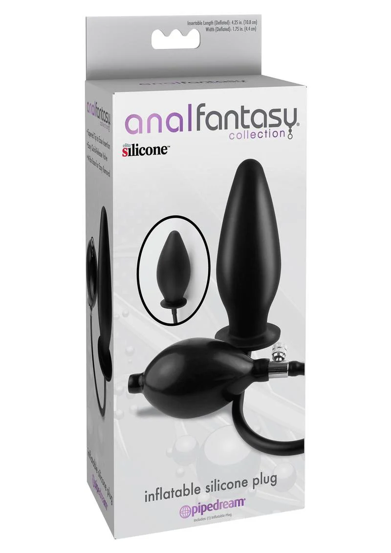 Anal Fantasy Inflatable Silicone Plug Flexible And Body-Safe Toy - Image 3