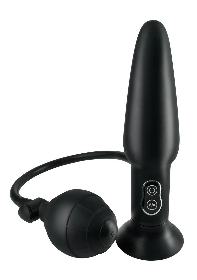 Anal Fantasy Vibrating Ass Blaster Inflatable Waterproof Butt Plug